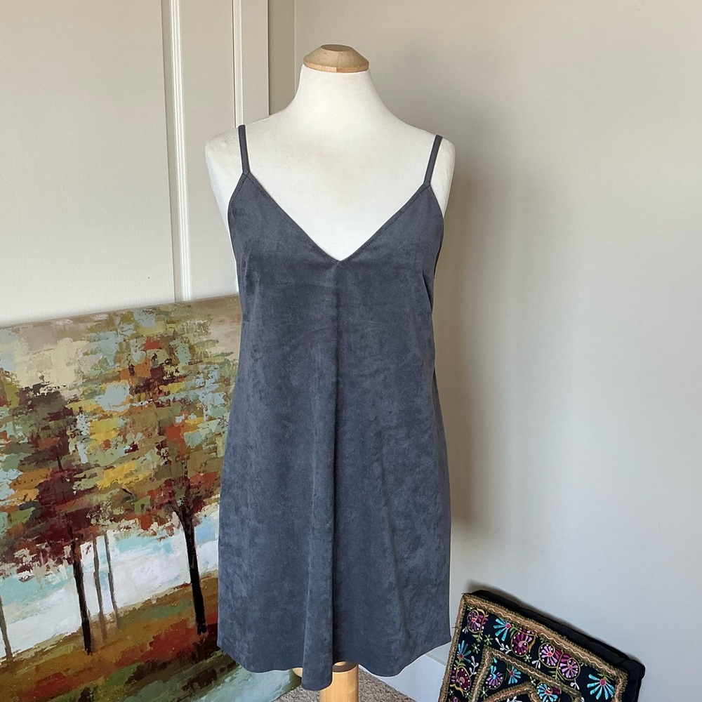 WILFRED - Faux Suede Vivienne Mini Dress
